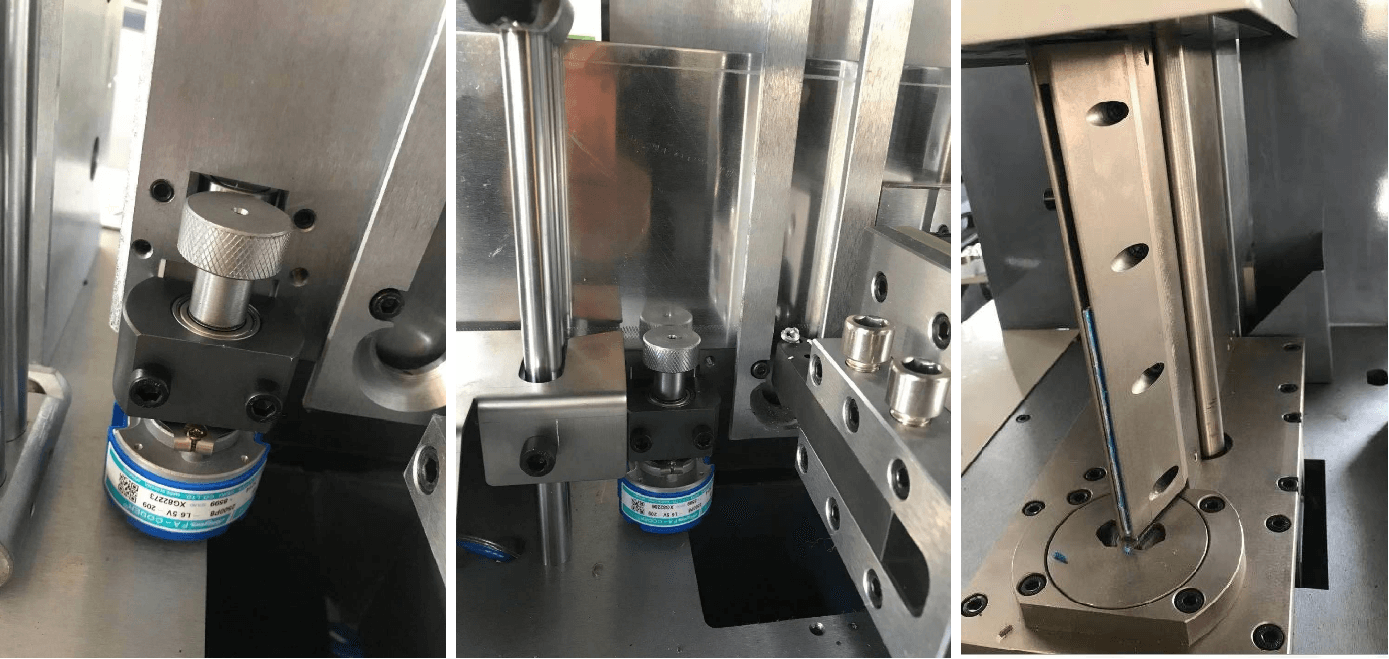  Manipulator alternate feeding flat metal cnc letter bender with auto punching fuction 