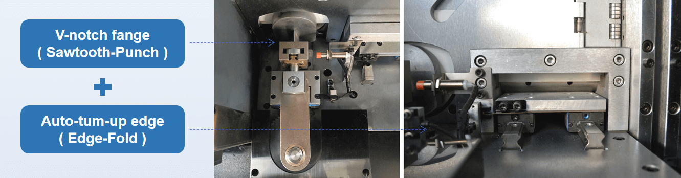V Notch Flange Channel letter bending machine