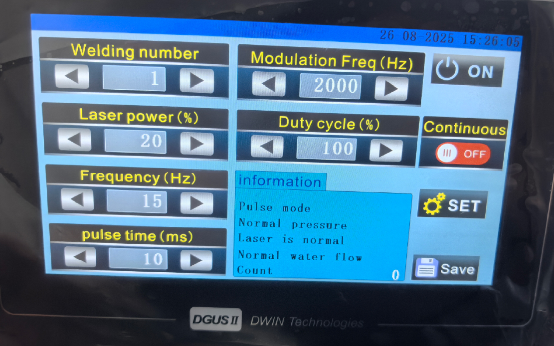 1500W Fiber Laser Welder for Aluminum Stainless Steel Letters