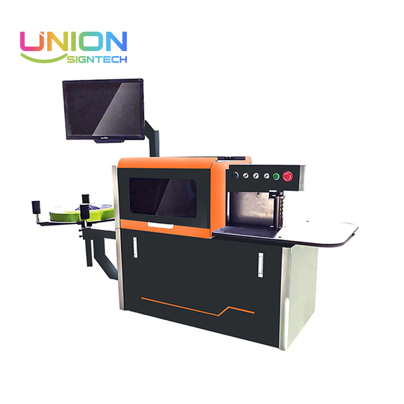 ULB-100S Small flat aluminum channel letter bending machine