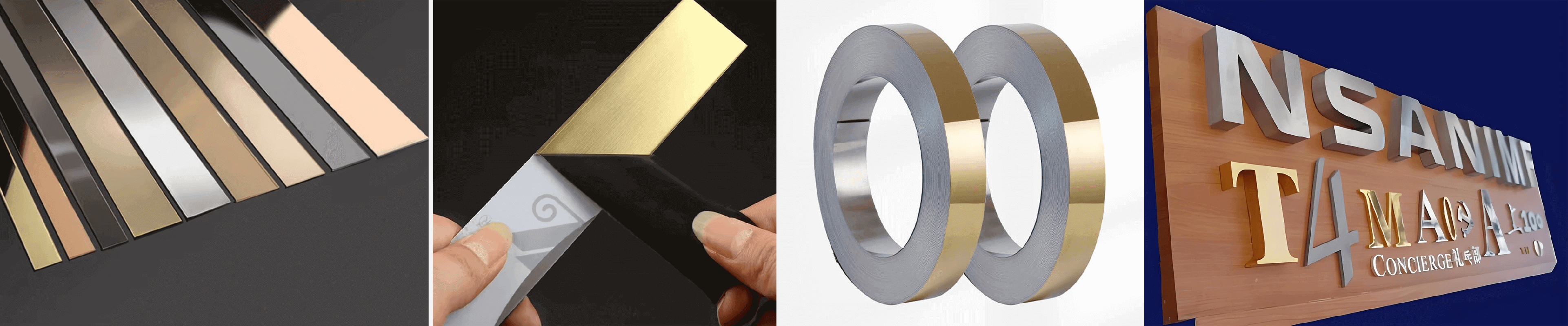 201 304 Stainless Steel Coil Strip for 3D Channel Letter Signs