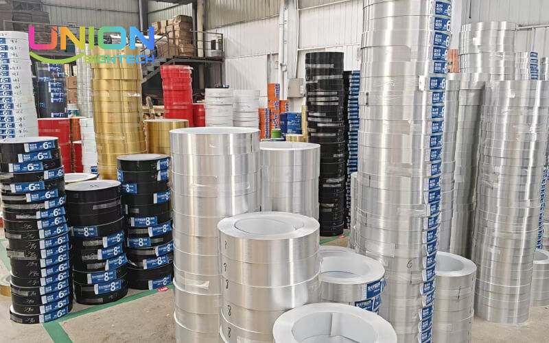 Colored Aluminum Coil for 3D Channel Letters & Lighted Signs